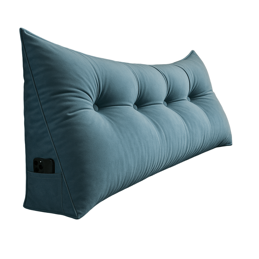 KomfortRuhe Keil Kissen – Ergonomische Rückenstütze Für Bett Und Sofa