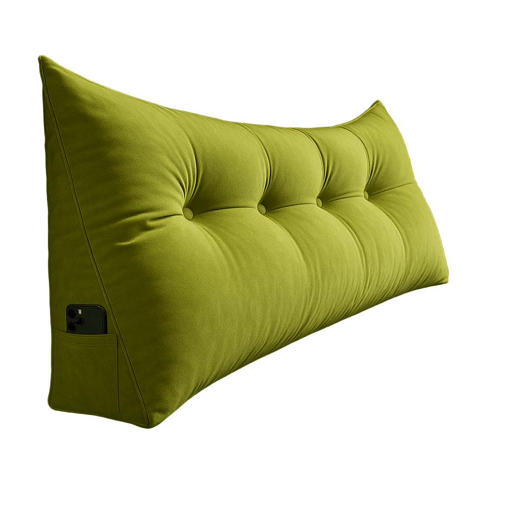 KomfortRuhe Keil Kissen – Ergonomische Rückenstütze Für Bett Und Sofa