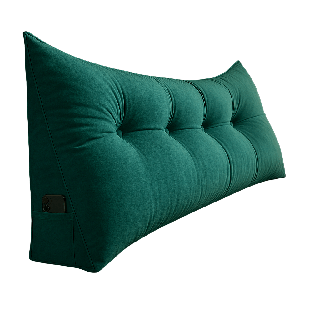 KomfortRuhe Keil Kissen – Ergonomische Rückenstütze Für Bett Und Sofa