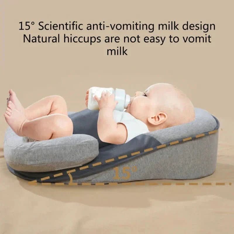 BequemNest – Ergonomisches Säugling Kissen Mit 15° Neigung