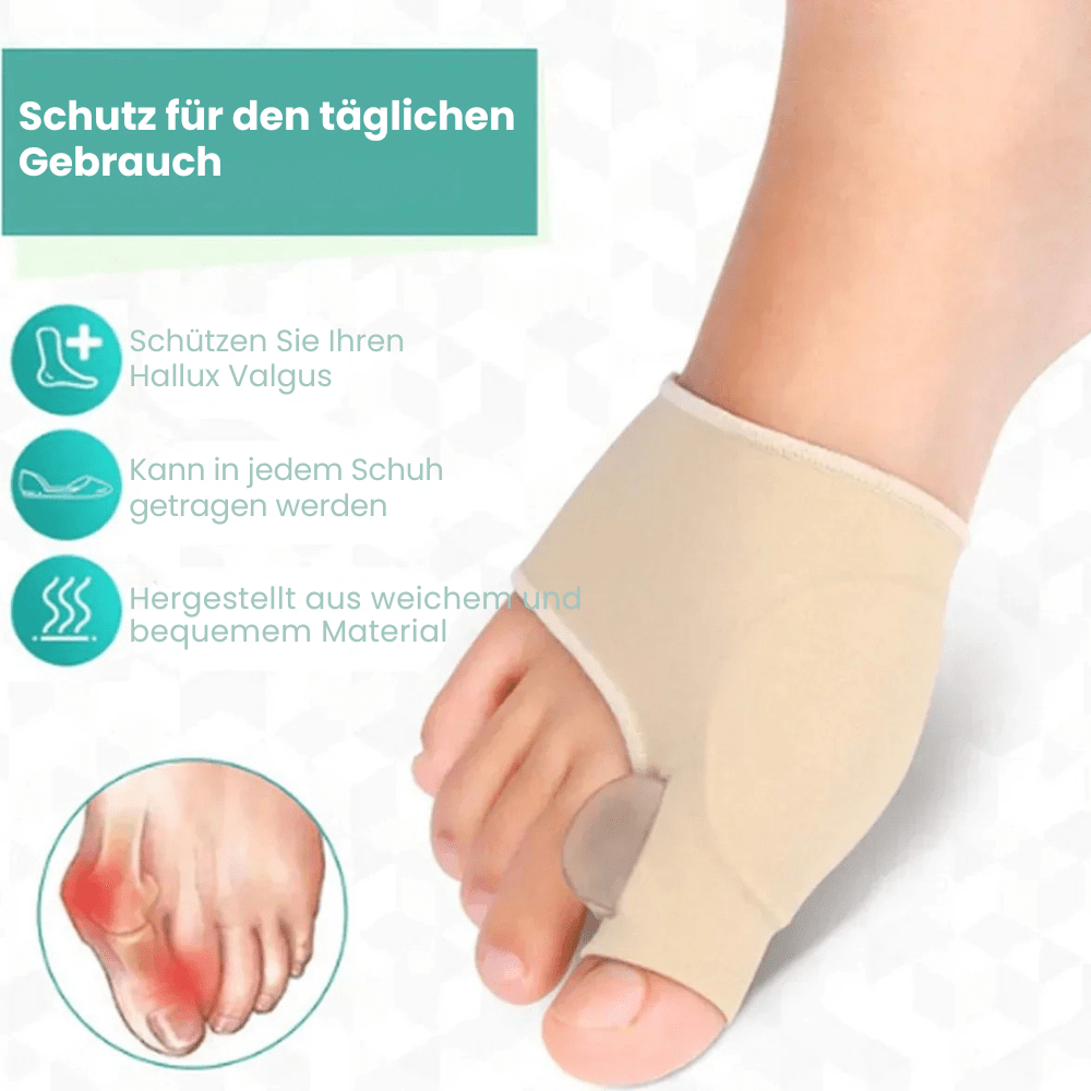 Kompresspflege Jugend – Hallux Valgus Korrektor für Schmerzfreies Gehen