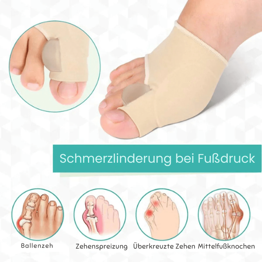 Kompresspflege Jugend – Hallux Valgus Korrektor für Schmerzfreies Gehen