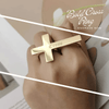 VALTORIA – Edelstahl Zwei-Finger-Ring Mit Gravuroption
