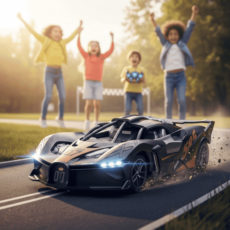 DRIFTPRO – Hochgeschwindigkeits-4-Kanal-RC-Rennwagen für Kinder und Drift-Fans 1