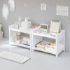 DUALSPACE – Zweistufiges Regal für moderne Büro- und Wohnorganisation 2