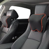 DriveComfort Nackenkissen aus Memory-Schaum | 2er-Pack Nackenstützen fürs Auto | Ergonomisches Reisekissen | Bequeme Kopfstütze beim Autofahren 3
