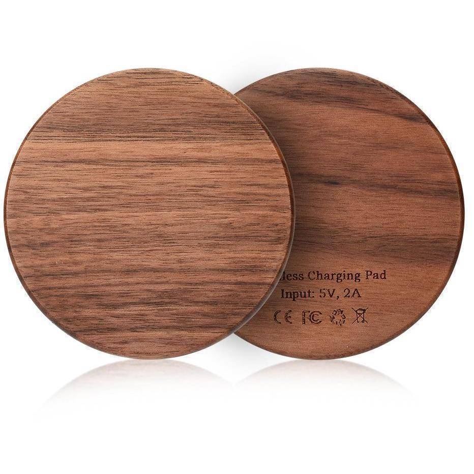 EARTHCHARGE – Schnelles kabelloses Qi-Ladegerät mit Öko-Bambus-Design 3