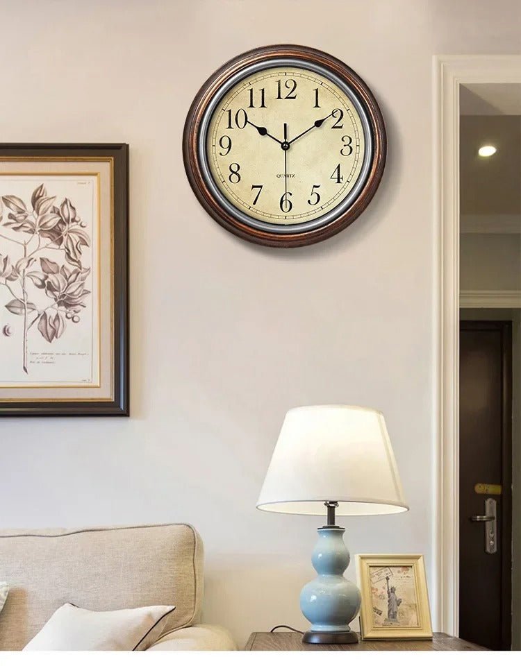 ELEGANTIME – Klassische Wanduhr für jedes Interieur 1