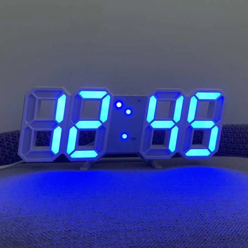 EONWAVE – Leuchtende 3D-Digitaluhr mit Sprachsteuerung und lautlosem Alarm 4