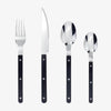 ETERNIFORCE – 24-Piece Stainless Steel Flatware Set with Engraved Design 0