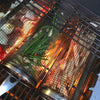 Edelstahl Grillkorb Rotierend - 360° Gleichmäßiges Garen für BBQ Perfektion 2