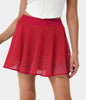 Alltäglicher Tennis Rock – Luftiger 2-in-1 Maschen-Rock Mit Shorts