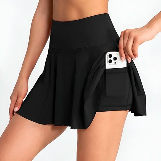 Aktivrock – Sportlicher Damenrock Mit Integrierter Beinshorts Für Aktive Tage