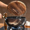 FORGIRON – Handgeschmiedete Eisenpfanne mit Holzgriff und optionalem Deckel (24/28 cm) 2