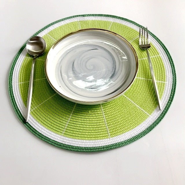 FRUITFEAST – Tischset mit Obstmotiven für eine farbenfrohe Tischdekoration 0