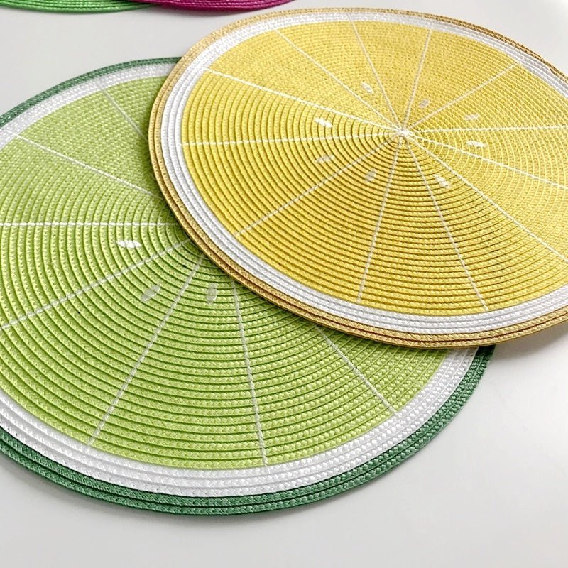 FRUITFEAST – Tischset mit Obstmotiven für eine farbenfrohe Tischdekoration 8