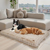 FURFORT – Premium-Plüschbett mit wasserabweisendem Stoff und rutschfester Unterseite 1