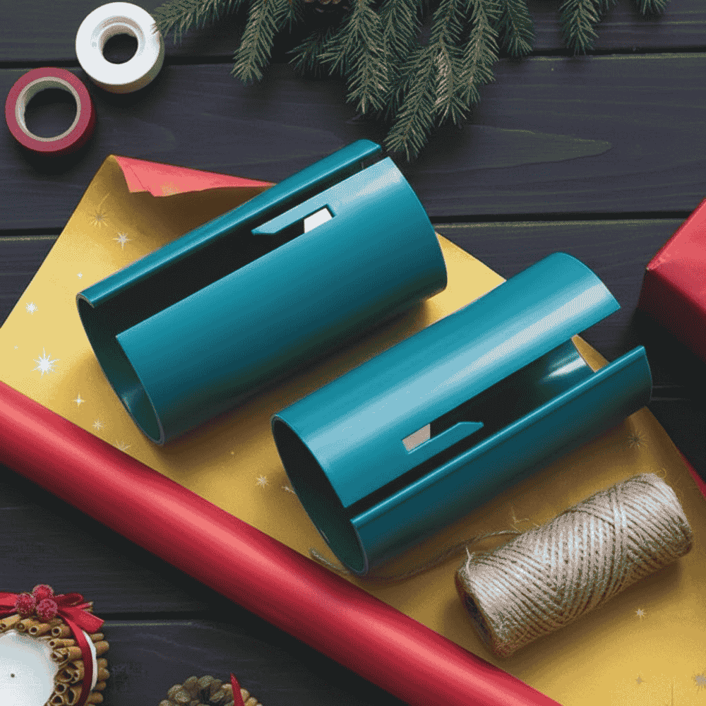 GIFTROLL – Weihnachtsgeschenkpapierschneider zum einfachen Verpacken von Geschenken 0