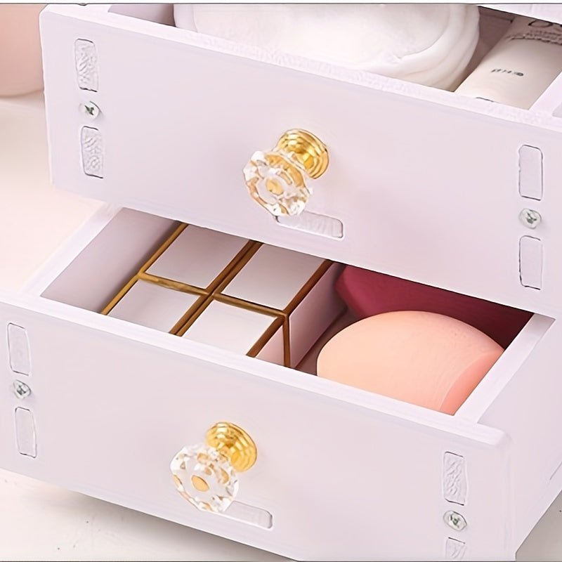GLAMMIRROR – Schminkspiegel mit Stauraum und süßem Tischdesign 8