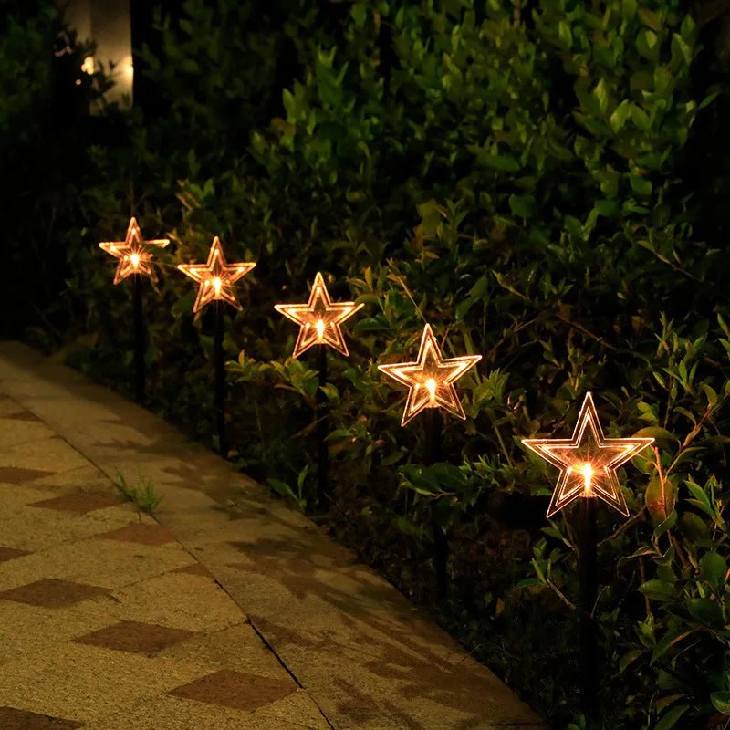 GLIMMERWAY – 10 m LED-Sternenwegbeleuchtung für Feiertagsgärten 7
