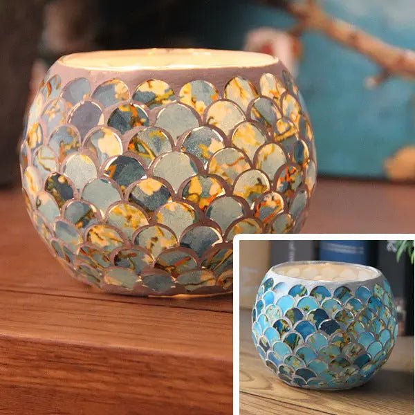 GLOWGLASS – Eleganter dekorativer Kerzenhalter aus Glas 19