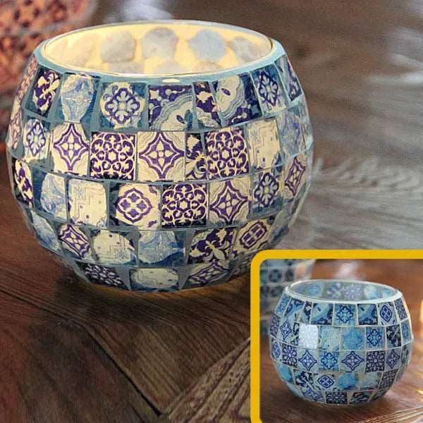 GLOWGLASS – Eleganter dekorativer Kerzenhalter aus Glas 5