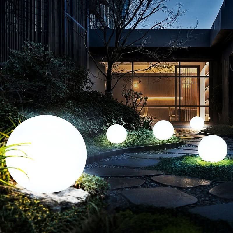 GLOWGLOBE – Lichtdiode-Leuchtkugel Mit 16 Farben Und Fernbedienung Für Drinnen Und Draußen
