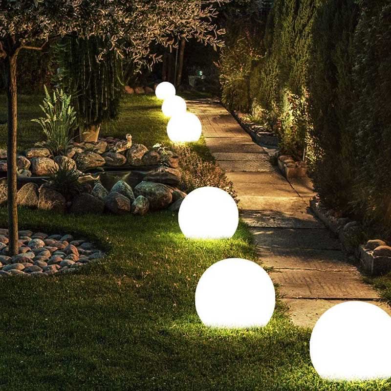 GLOWGLOBE – Lichtdiode-Leuchtkugel Mit 16 Farben Und Fernbedienung Für Drinnen Und Draußen