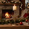 GOLDLITE – Eleganter Vintage-Kerzenständer für festlichen Charme 0