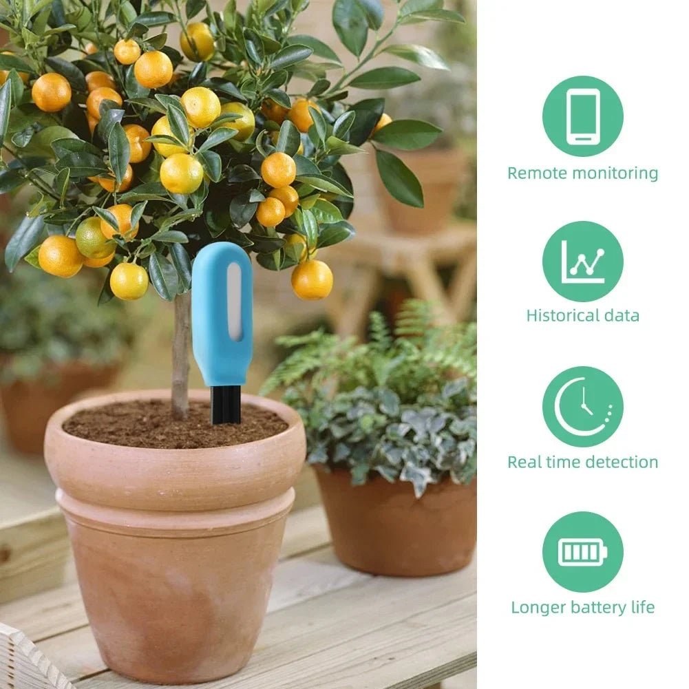 GROWTUNE – Bluetooth-Bodentester mit Feuchtigkeits- und Temperaturüberwachung 5