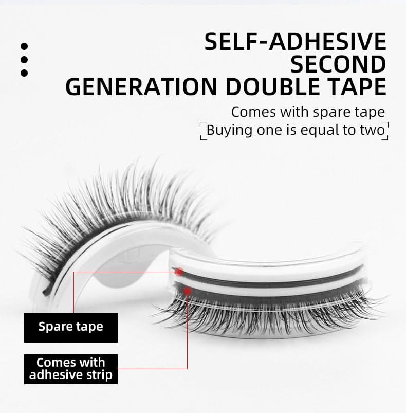 GLAMESSA – Wiederverwendbare Selbstklebende Wimpern für ein perfektes Aussehen