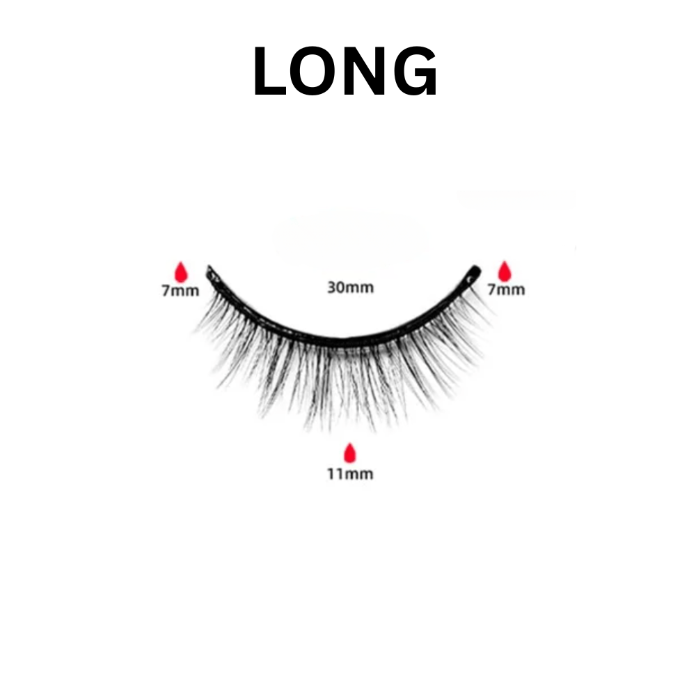 GLAMESSA – Wiederverwendbare Selbstklebende Wimpern für ein perfektes Aussehen
