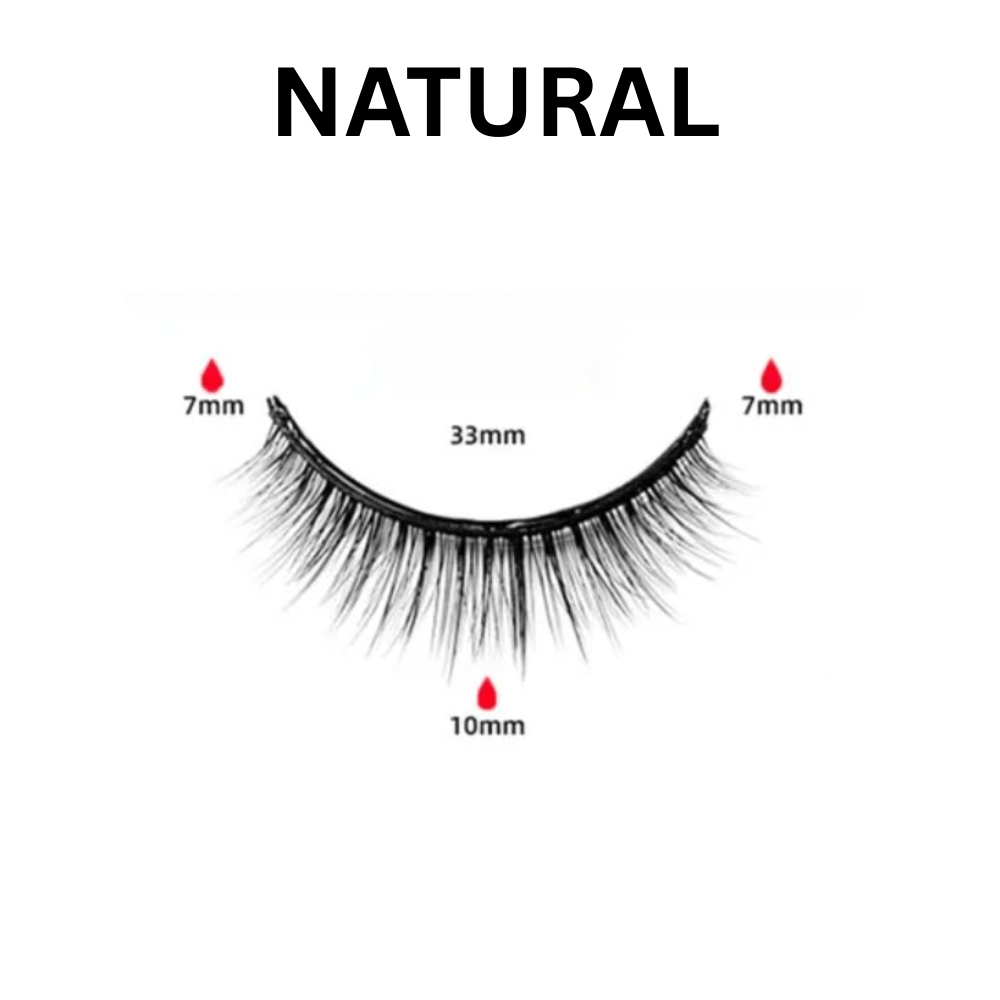 GLAMESSA – Wiederverwendbare Selbstklebende Wimpern für ein perfektes Aussehen