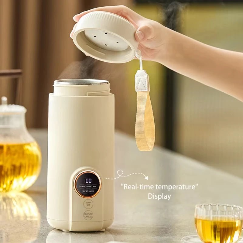 HEATWAVE KETTLE – Tragbarer elektrischer Heizbecher (550 ml) mit Temperaturregelung 4