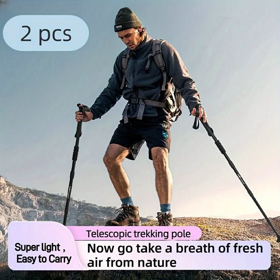 TRAILFLEX – Verstellbare Aluminium-Trekkingstöcke Für Sicheres Wandern