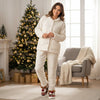 HOLISTEP – Weihnachtshausschuhe mit Stickerei und rutschfester PVC-Sohle 2