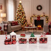 HOLITRAX – Festliche Zug-Weihnachtsdekoration aus Holz und Kunststoff 1