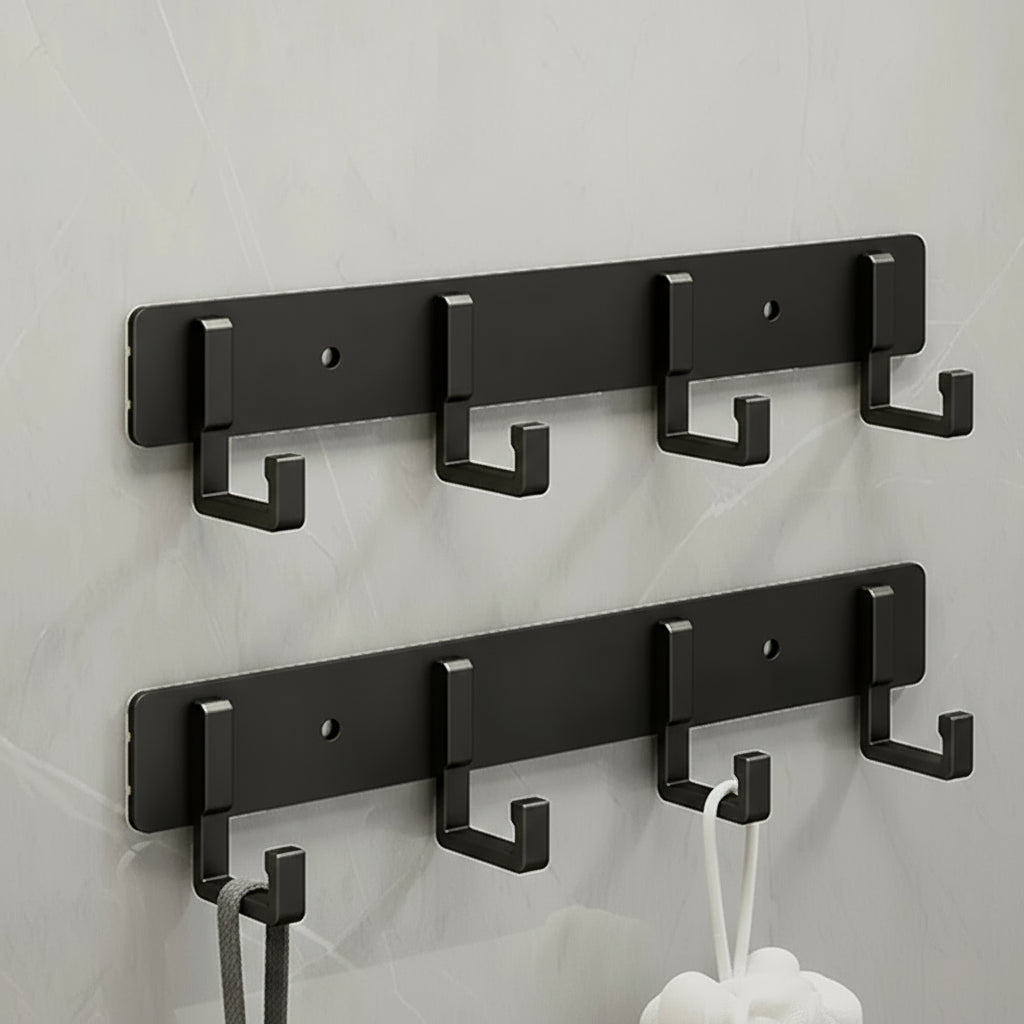 HOOKSMITH – Stabile Wandgarderobe mit schwarzen Haken 8