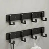 HOOKSMITH – Stabile Wandgarderobe mit schwarzen Haken 8