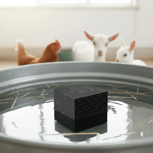 HYDROCUBE – Natürlicher Wasserreiniger mit Biofiltration für Nutztiere und landwirtschaftliche Betriebe 0