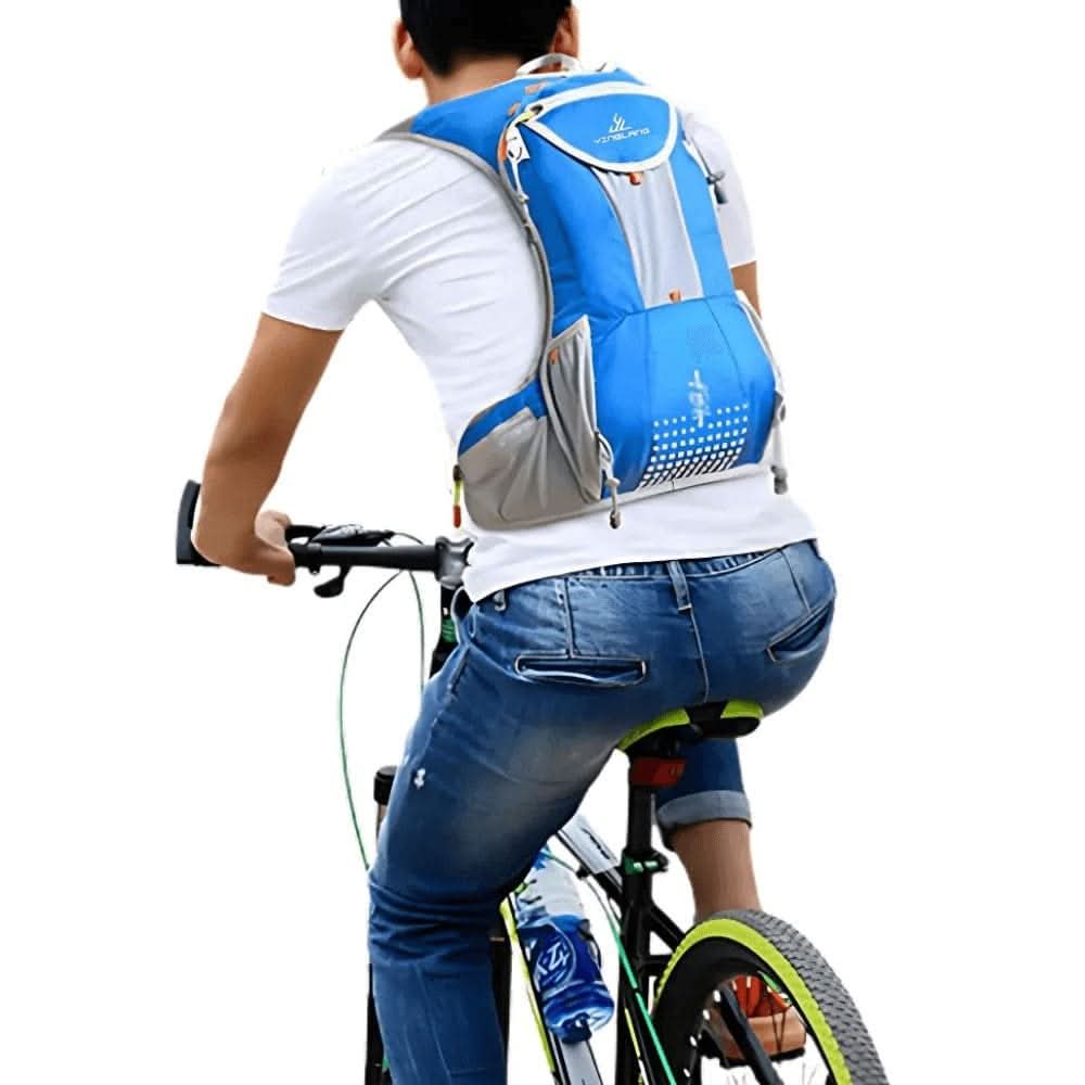 Wasserfluss Rucksack – Ultraleichter Trinkrucksack mit 2L-System Stauraum für Freiluft-Touren