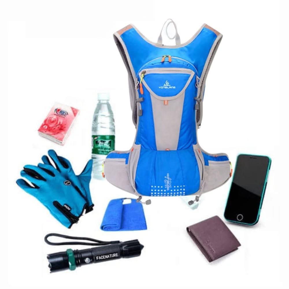 Wasserfluss Rucksack – Ultraleichter Trinkrucksack mit 2L-System Stauraum für Freiluft-Touren