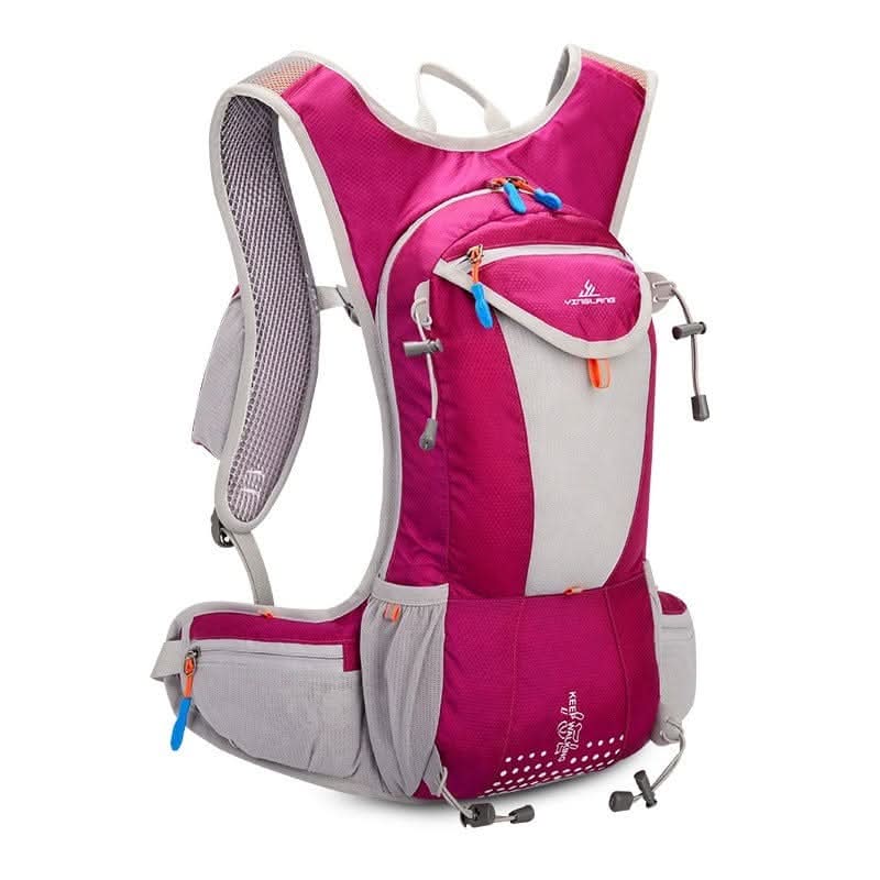 Wasserfluss Rucksack – Ultraleichter Trinkrucksack mit 2L-System Stauraum für Freiluft-Touren