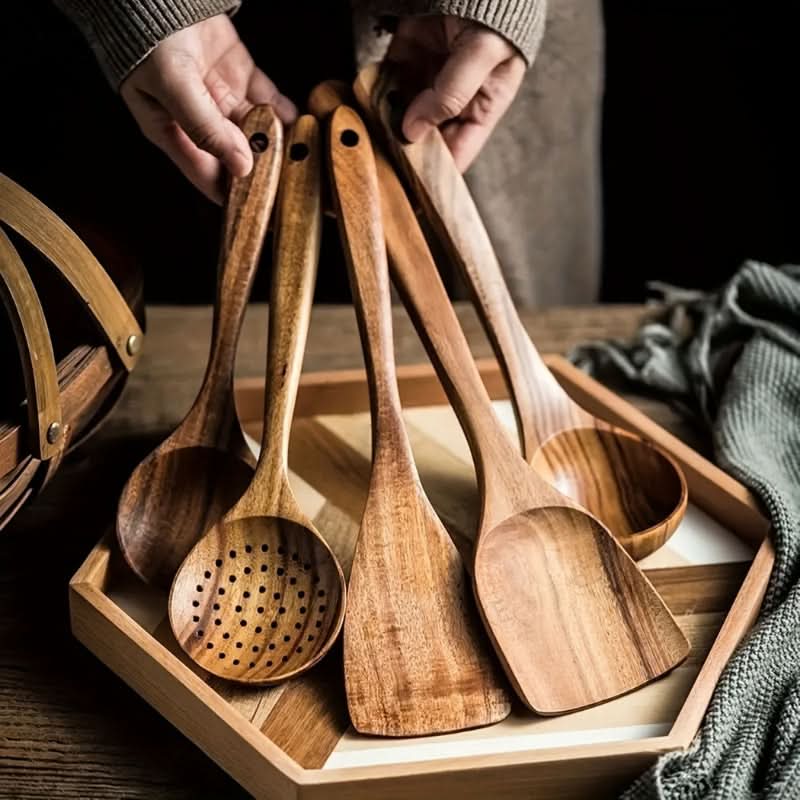 NordicWood Küchenutensilien Set – Nachhaltig & Stilvoll für jedes Kochabenteuer-2