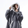SNUGWEAR – Fleece Kapuzenpullover-Decke für Wärme & Komfort