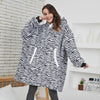 SNUGWEAR – Fleece Kapuzenpullover-Decke für Wärme & Komfort