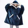 SNUGWEAR – Fleece Kapuzenpullover-Decke für Wärme & Komfort
