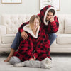 SNUGWEAR – Fleece Kapuzenpullover-Decke für Wärme & Komfort