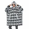 SNUGWEAR – Fleece Kapuzenpullover-Decke für Wärme & Komfort