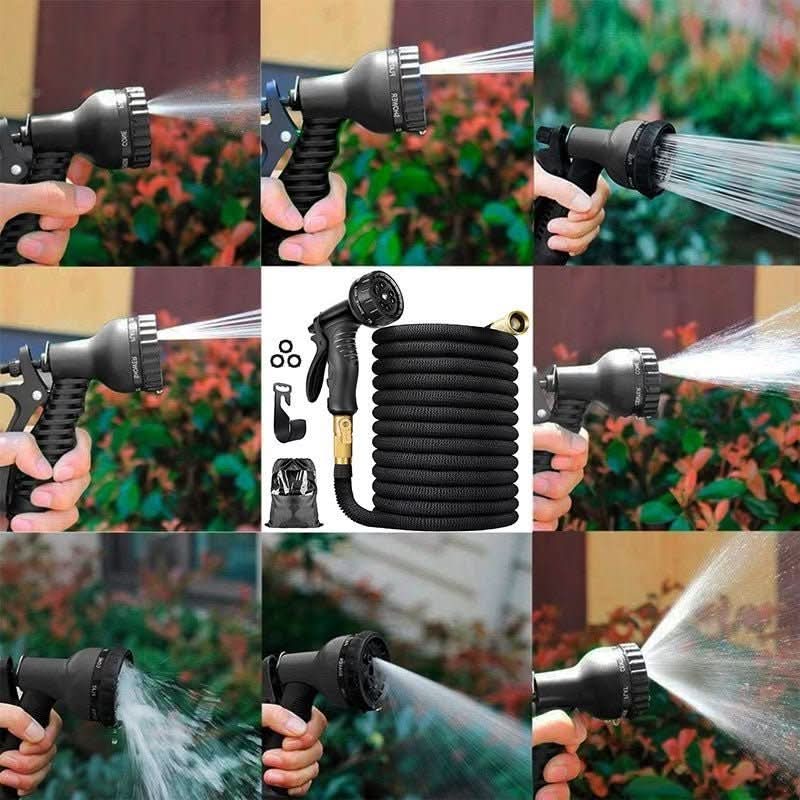AquaFlex Pro Gartenschlauch – Dehnbarer und Knickfreier für Garten, Pflanzen und Reinigung